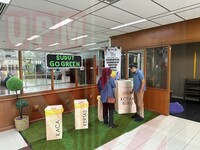 Lawatan Penanda Aras Unit Pusat Sumber Politeknik Mukah ke Perpustakaan UPM Kampus Bintulu Sarawak