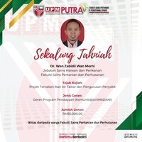 penerimaan Geran Program Pendayaan (Komuniti@UniMADANI)