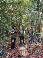 Penanaman Pokok "1 RAS 1 Pokok" Dan Pemuliharaan Tebingan Sungai Tahun 2022 di Hutan Nirwana UPMKB