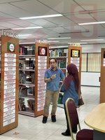 Lawatan Penanda Aras Unit Pusat Sumber Politeknik Mukah ke Perpustakaan UPM Kampus Bintulu Sarawak
