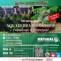 The Green Wave: Aquaterra Workshop (Aquasqape & Terrarium)