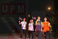 Program Merdeka Neon Night Run “Glow For Freedom” anjuran Sekretariat Sukan & Rekreasi