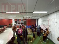 TASKA KEMAS MASJID KG HILIR DALAT KUNJUNGI PERPUSTAKAAN UPM BINTULU