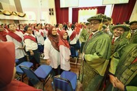 MAJLIS IKRAR DAN AKU JANJI PELAJAR BAHARU PROGRAM DIPLOMA DAN PERSEDIAAN DIPLOMA SAINS SEMESTER PERTAMA SESI 2024/2025 BERSAMA NAIB CANSELOR UPM