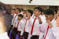 MAJLIS IKRAR DAN AKU JANJI PELAJAR BAHARU PROGRAM DIPLOMA DAN PERSEDIAAN DIPLOMA SAINS SEMESTER PERTAMA SESI 2024/2025 BERSAMA NAIB CANSELOR UPM