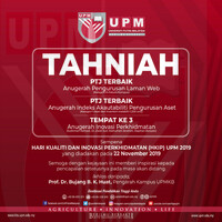 HARI KUALITI DAN INOVASI (HKIP) UPM 2019