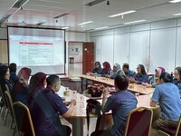 Lawatan Penanda Aras Unit Pusat Sumber Politeknik Mukah ke Perpustakaan UPM Kampus Bintulu Sarawak