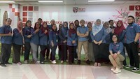 Lawatan Penanda Aras Unit Pusat Sumber Politeknik Mukah ke Perpustakaan UPM Kampus Bintulu Sarawak