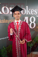 Majlis Konvokesyen Universiti Putra Malaysia ke-48 (SIDANG 1, bertempat di Dewan Sri Kenyalang, Universiti Putra Malaysia, Kampus Bintulu Sarawak.