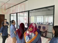 Lawatan Penanda Aras Unit Pusat Sumber Politeknik Mukah ke Perpustakaan UPM Kampus Bintulu Sarawak