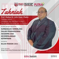 Sumbangan Cemerlang dalam pembangunan akademik dan kecemerlangan kepimpinan sempena Bulan Pendidik 2024