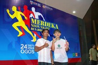 Program Merdeka Neon Night Run “Glow For Freedom” anjuran Sekretariat Sukan & Rekreasi