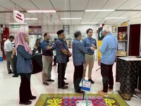 LAWATAN PENGERUSI LEMBAGA PENGARAH UPM KE PKBS