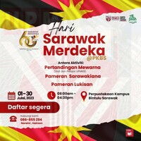 Sarawak Merdeka - Pameran bermaklumat
