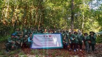 Penanaman Pokok "1 RAS 1 Pokok" Dan Pemuliharaan Tebingan Sungai Tahun 2022 di Hutan Nirwana UPMKB