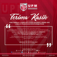 Hari Terbuka Taman Pertanian UPMKB 2019 dan Majlis Pelancaran Edupark @UPMKB