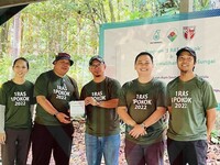 Penanaman Pokok "1 RAS 1 Pokok" Dan Pemuliharaan Tebingan Sungai Tahun 2022 di Hutan Nirwana UPMKB