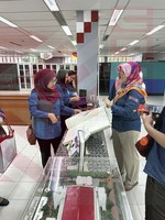 Lawatan Penanda Aras Unit Pusat Sumber Politeknik Mukah ke Perpustakaan UPM Kampus Bintulu Sarawak