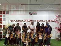 TASKA KEMAS MASJID KG HILIR DALAT KUNJUNGI PERPUSTAKAAN UPM BINTULU
