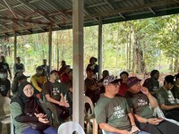 Penanaman Pokok "1 RAS 1 Pokok" Dan Pemuliharaan Tebingan Sungai Tahun 2022 di Hutan Nirwana UPMKB