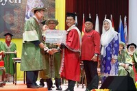 Majlis Konvokesyen Universiti Putra Malaysia ke-48 (SIDANG 1, bertempat di Dewan Sri Kenyalang, Universiti Putra Malaysia, Kampus Bintulu Sarawak.