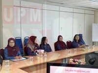 Lawatan Penanda Aras Unit Pusat Sumber Politeknik Mukah ke Perpustakaan UPM Kampus Bintulu Sarawak