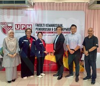 kunjungan rasmi daripada pihak Press Metal Bintulu