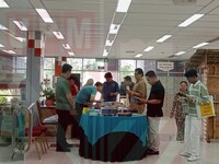 Pameran Buku Dewan Bahasa dan Pustaka di Foyer PKBS